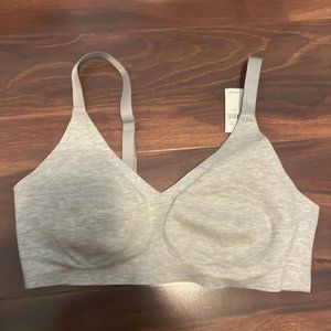 Aerie Real Free Seamless Wireless Bralette Size L Removable liner